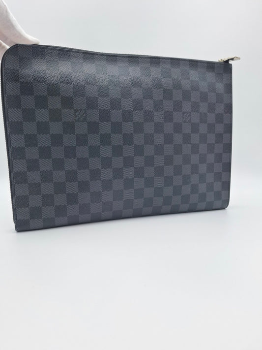 LOUIS VUITTON GRAPHITE POCHETTE JOUR GM