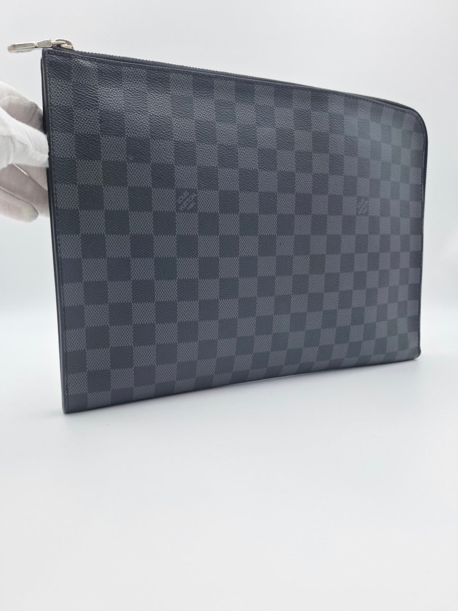LOUIS VUITTON GRAPHITE POCHETTE JOUR GM