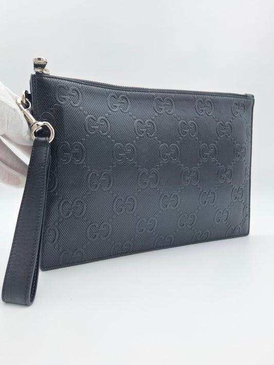 GUCCI GG EMBOSSED CLUTCH (625569) (US)