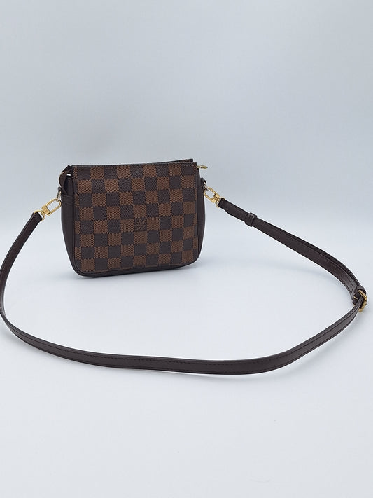 LOUIS VUITTON DAMIER TRUTH POUCH BAG & STRAP (US)