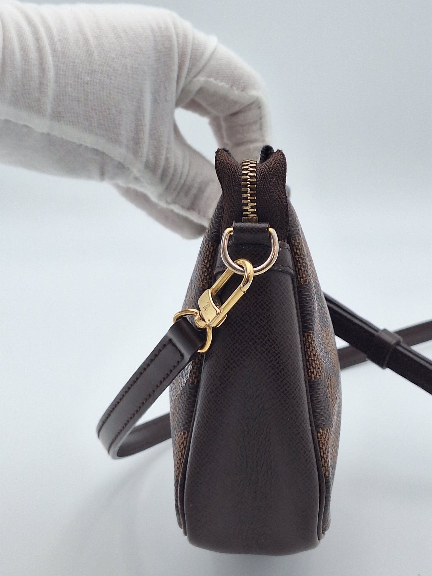 LOUIS VUITTON DAMIER TRUTH POUCH BAG & STRAP (US)