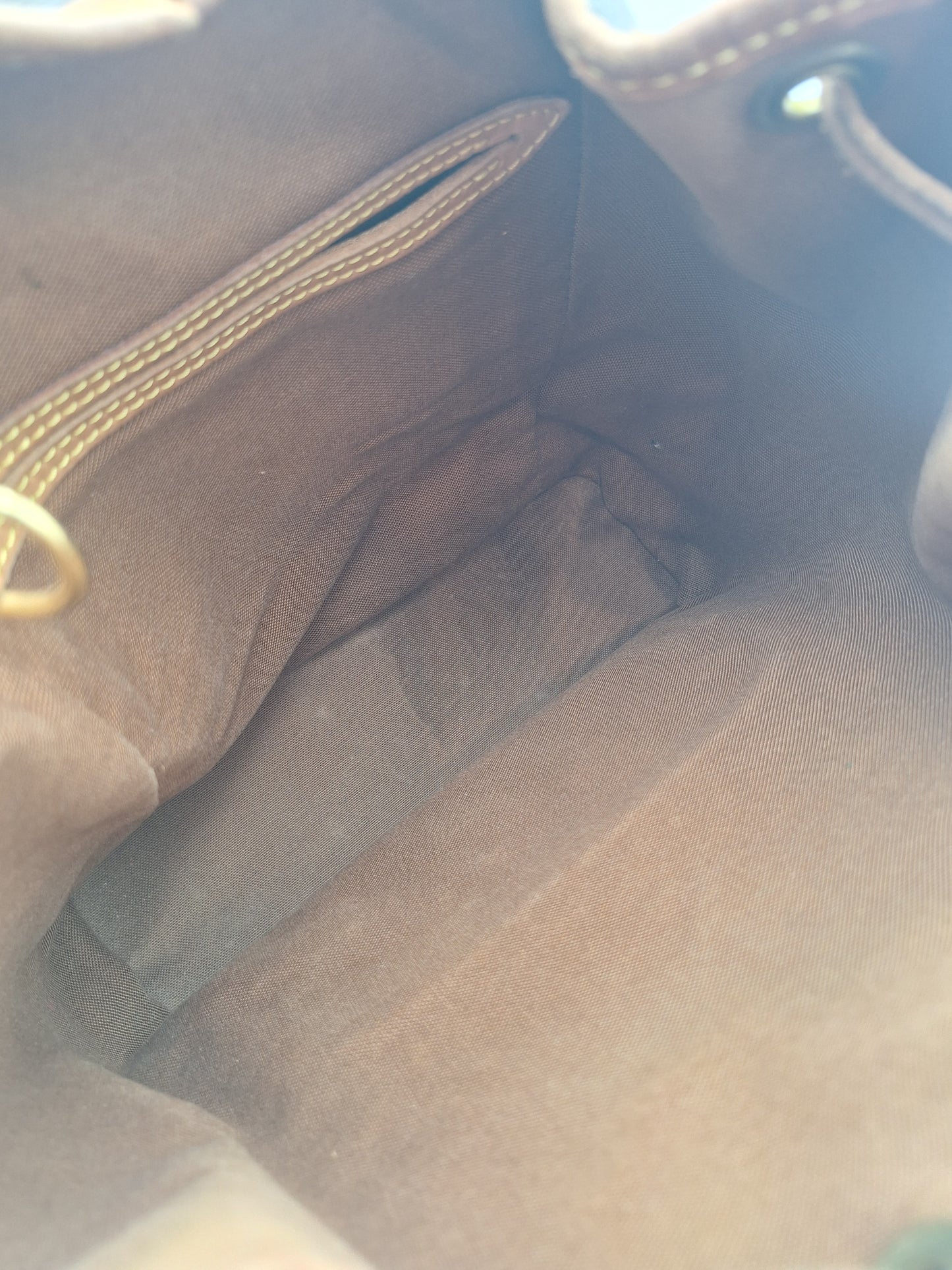 Louis Vuitton Brown Montsouris PM Backpack (US)