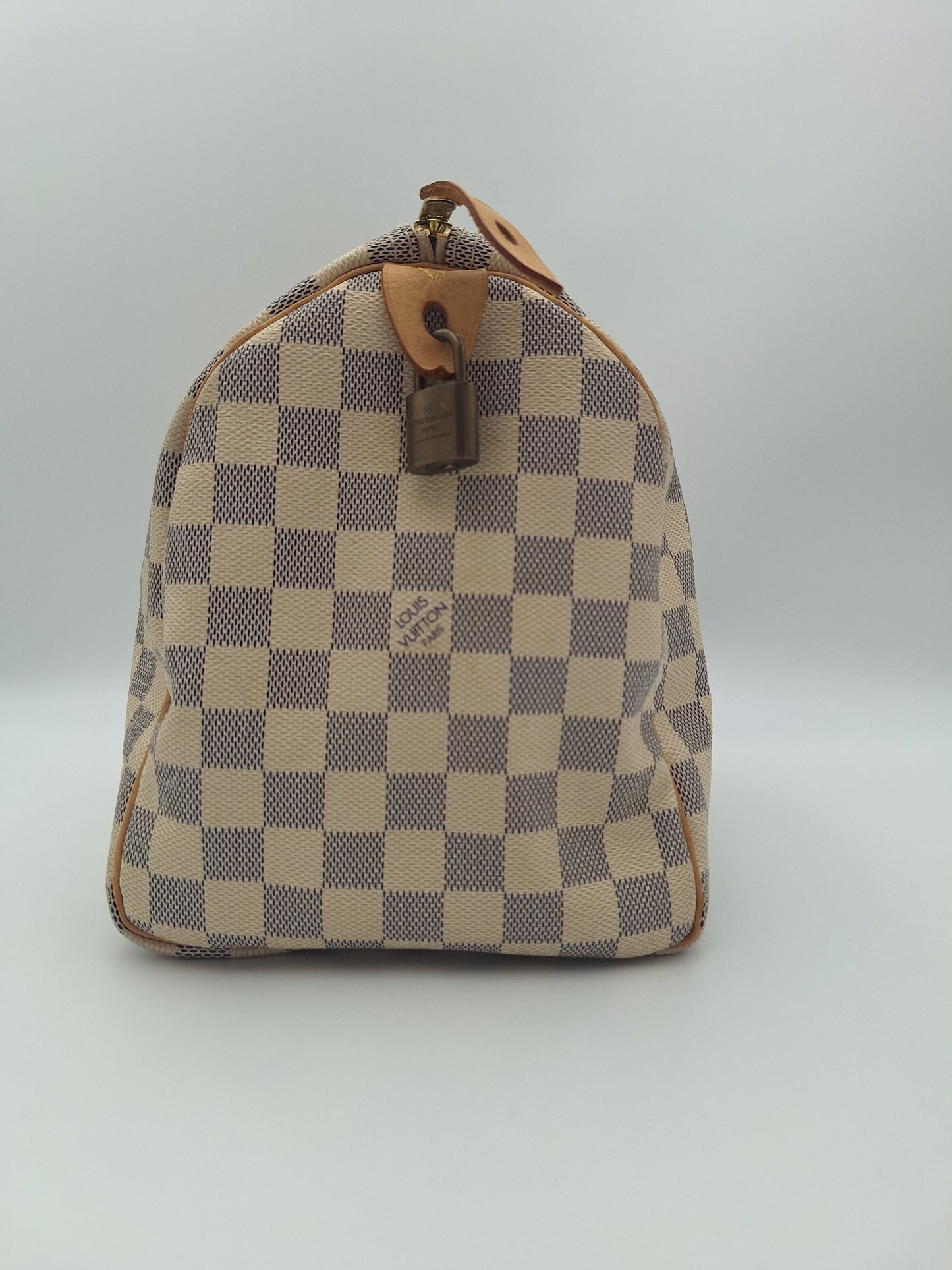Louis Vuitton Beige Damier Azur Speedy 30 Tote Bag (US)