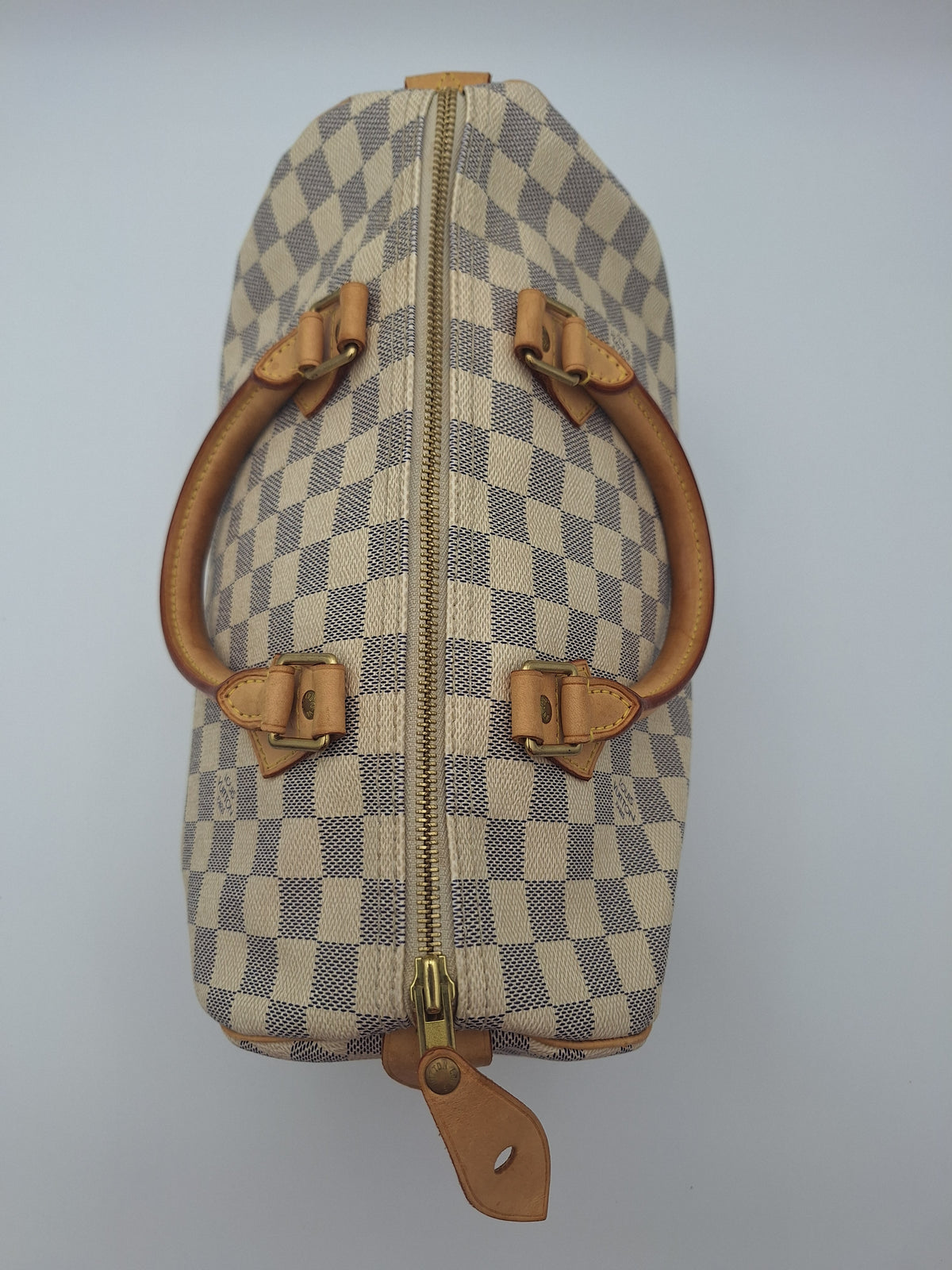 Louis Vuitton Beige Damier Azur Speedy 30 Tote Bag (US)