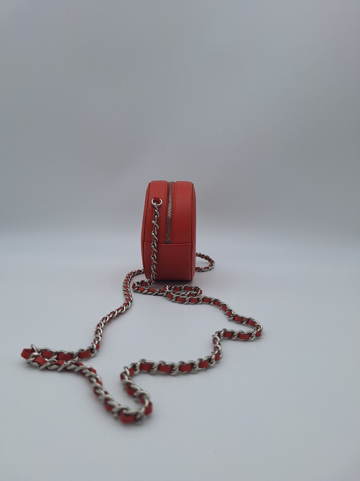 Chanel CC Round Clutch with Chain (US)