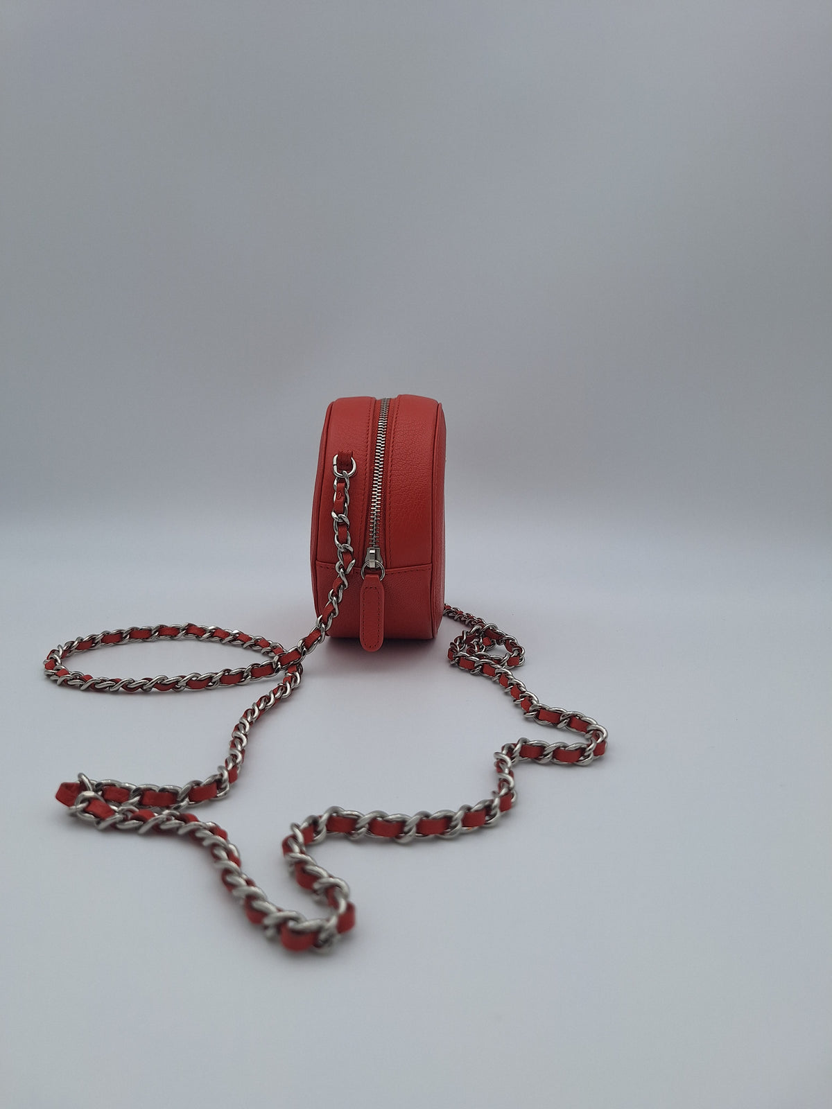 Chanel CC Round Clutch with Chain (US)