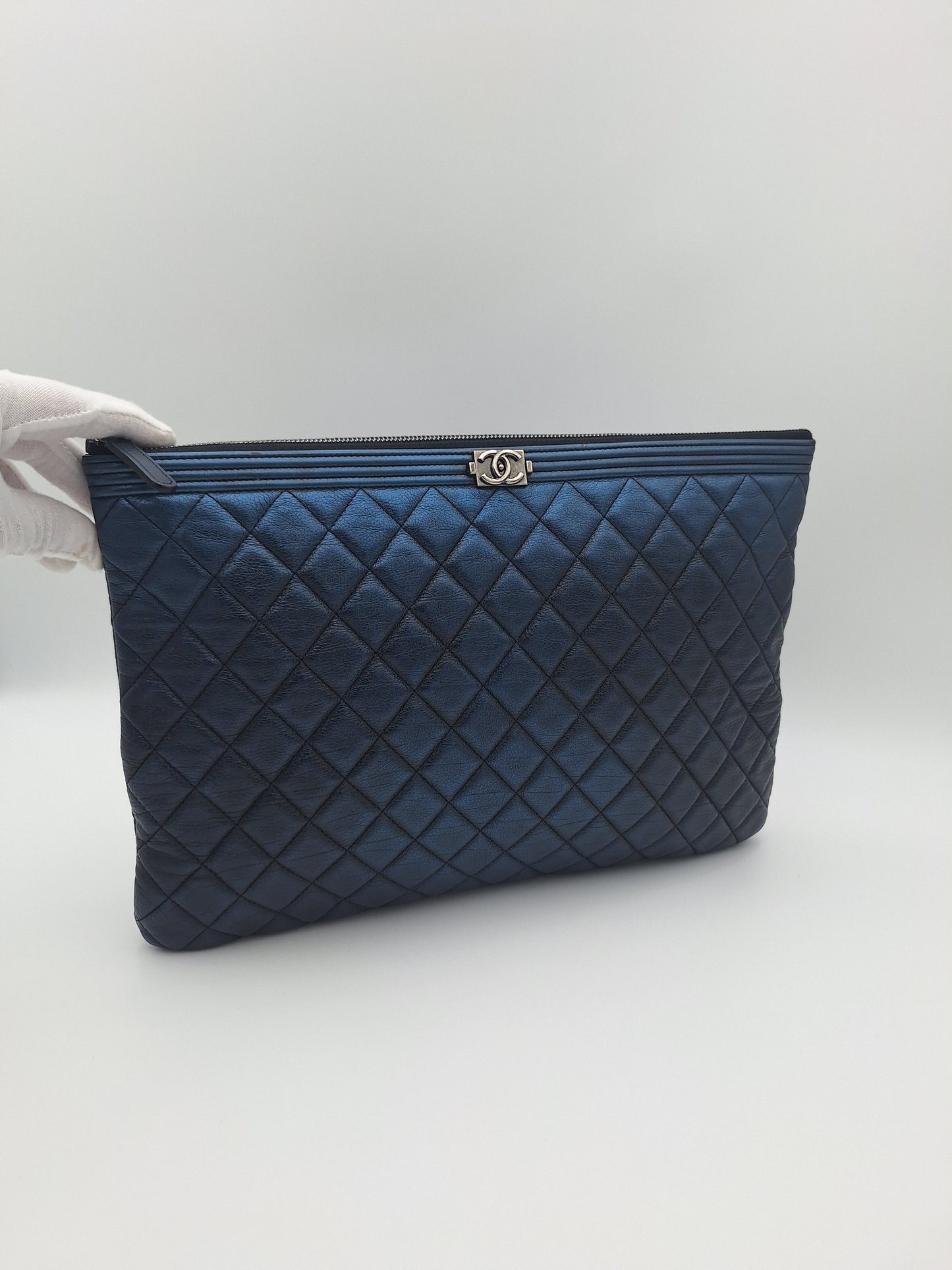 Chanel Quilted Boy O-Case Clutch (US)