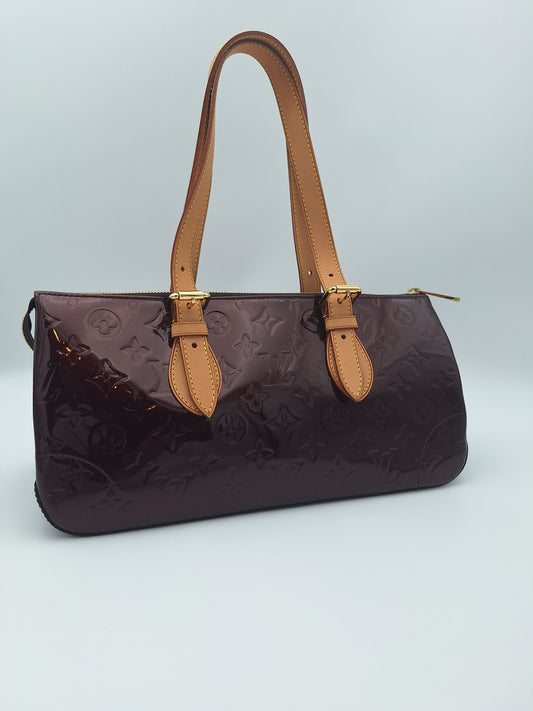 Louis Vuitton Amarante Monogram Vernis Rosewood Avenue Bag (US)