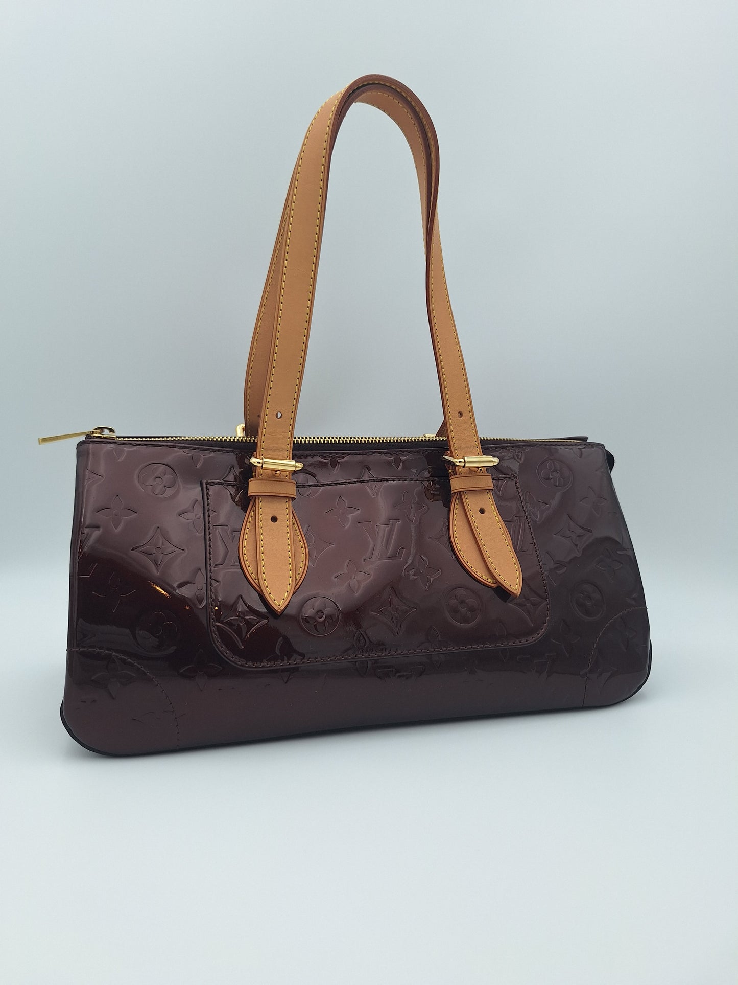 Louis Vuitton Amarante Monogram Vernis Rosewood Avenue Bag (US)