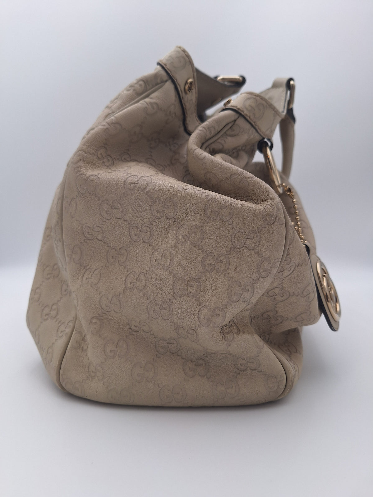 Gucci Guccissima Leather Medium Sukey Tote Bag (US)