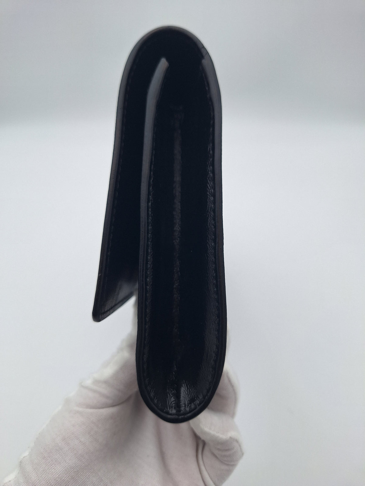 Yves Saint Laurent Belle de Jour Black Patent Leather Clutch (US)