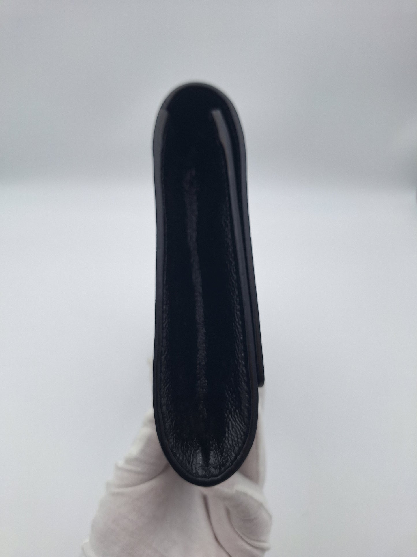 Yves Saint Laurent Belle de Jour Black Patent Leather Clutch (US)