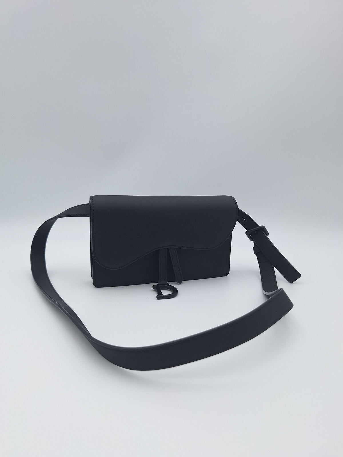 Christian Dior Ultramatte Calfskin Saddle Belt Bag (US)