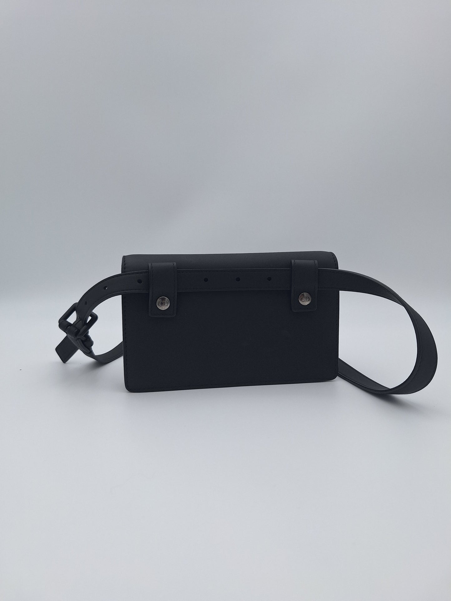 Christian Dior Ultramatte Calfskin Saddle Belt Bag (US)