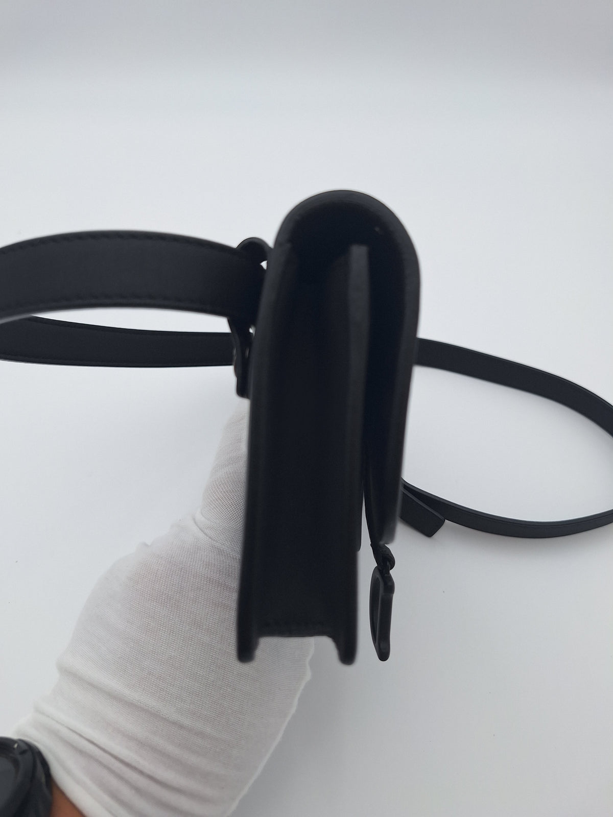 Christian Dior Ultramatte Calfskin Saddle Belt Bag (US)
