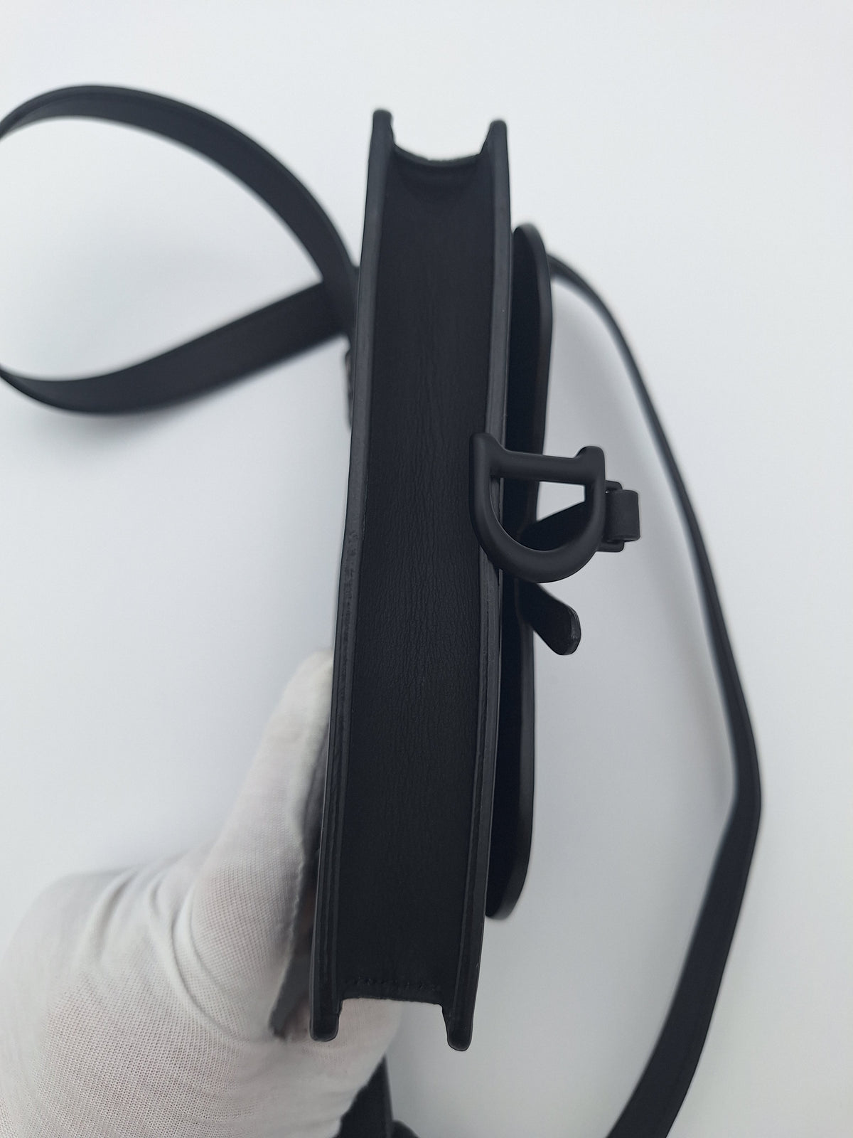 Christian Dior Ultramatte Calfskin Saddle Belt Bag (US)