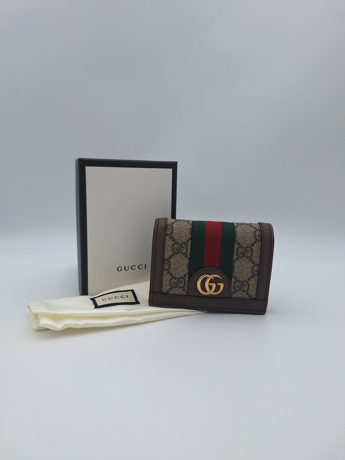 Gucci Ophidia GG Supreme Card Case Wallet (US)