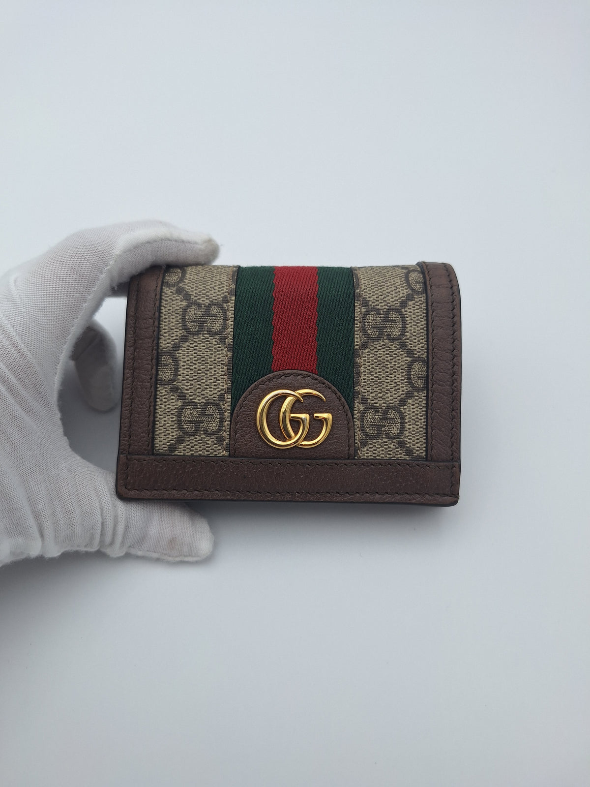 Gucci Ophidia GG Supreme Card Case Wallet (US)