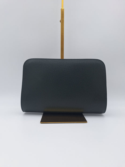 Louis Vuitton Taiga Leather Baikal Clutch Bag (JP)