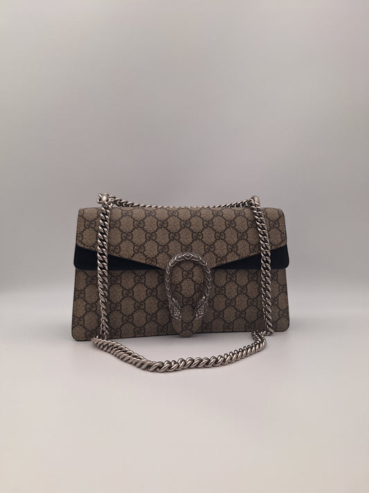 Gucci Dionysus GG Supreme Medium Shoulder Bag (UK)