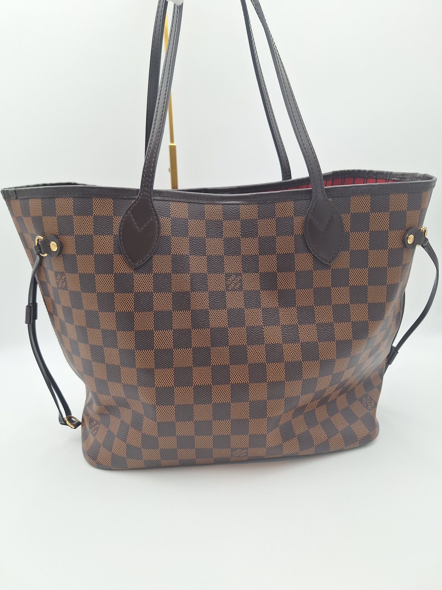 Louis Vuitton Neverfull MM Tote Bag in Damier Ebene Canvas (UK)