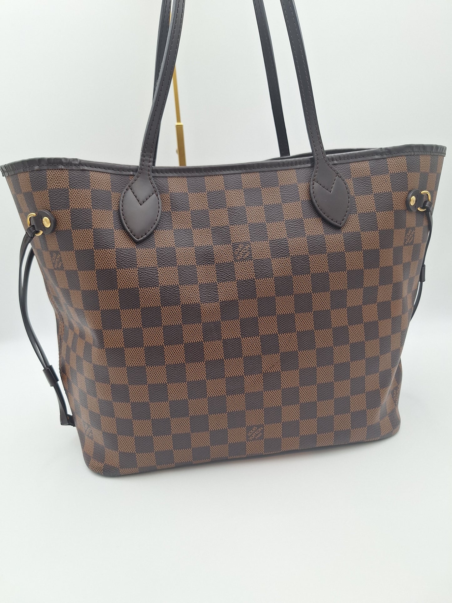 Louis Vuitton Neverfull MM Tote Bag in Damier Ebene Canvas (UK)