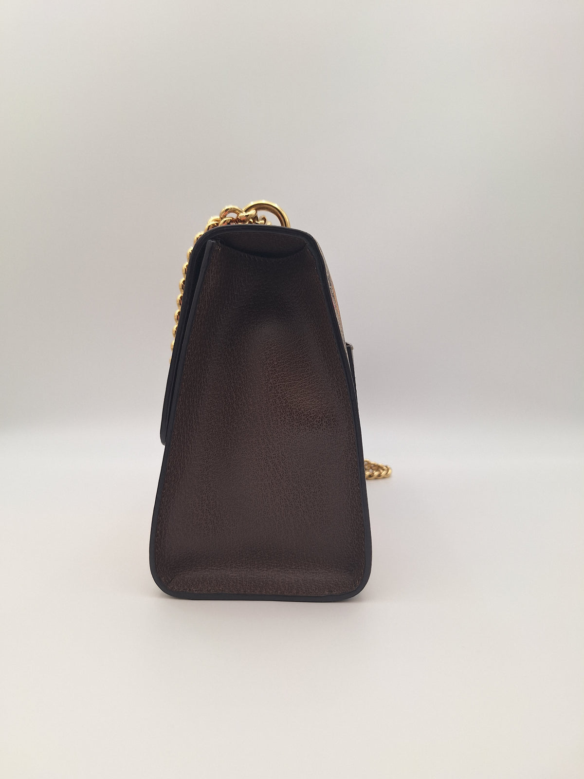 Gucci Padlock GG Supreme Tiger Print Chain Flap Shoulder Bag (UK)