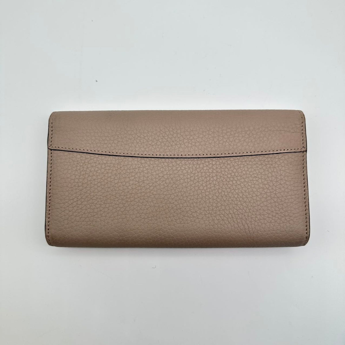 LV large logo wallet, milk tea color wallet (MM019)