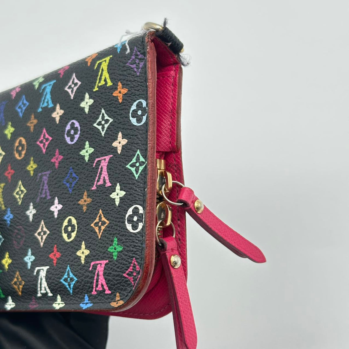 LV Black Tricolor Wallet (MM038)