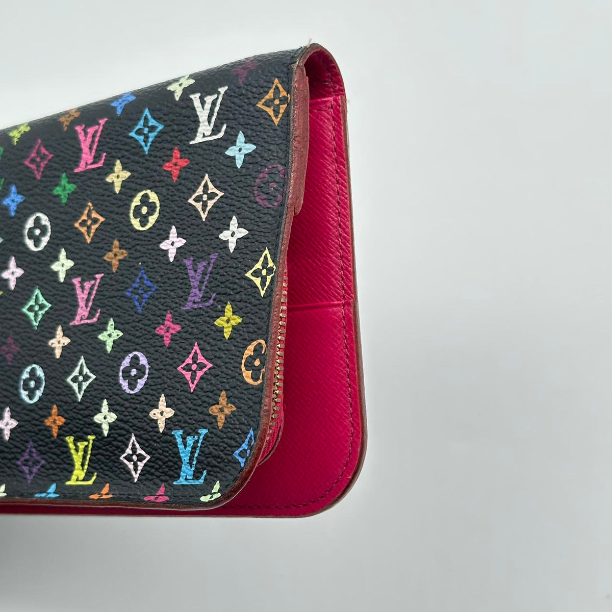 LV Black Tricolor Wallet (MM038)