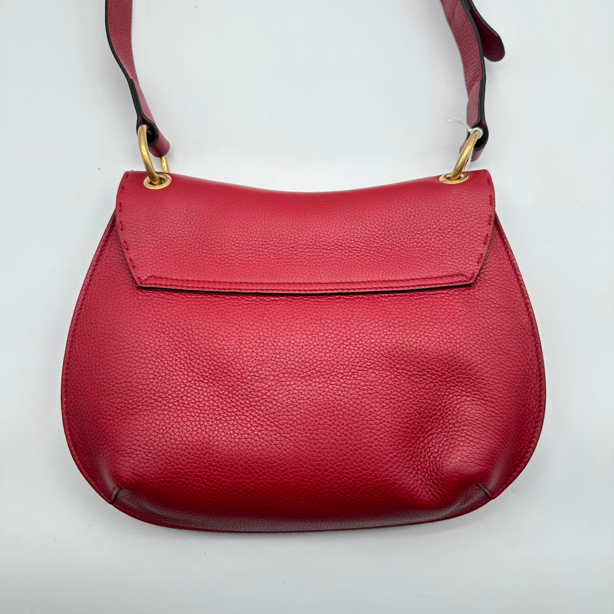 Gucci Tiger Head Saddle Bag Crossbody Bag, Red (MM011)