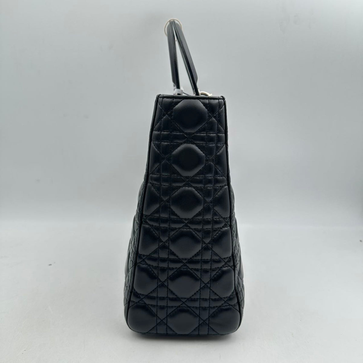 Dior Princess Dior 7-compartment lambskin black silver (MM045)