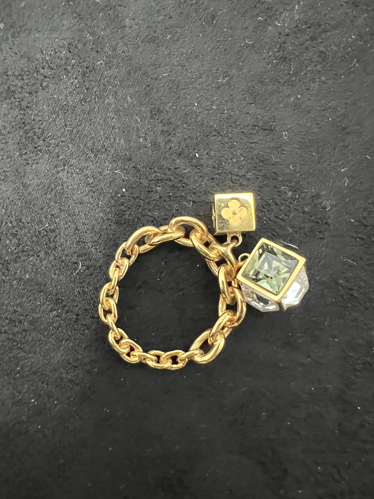 LV Dice Chain Ring (RP002)