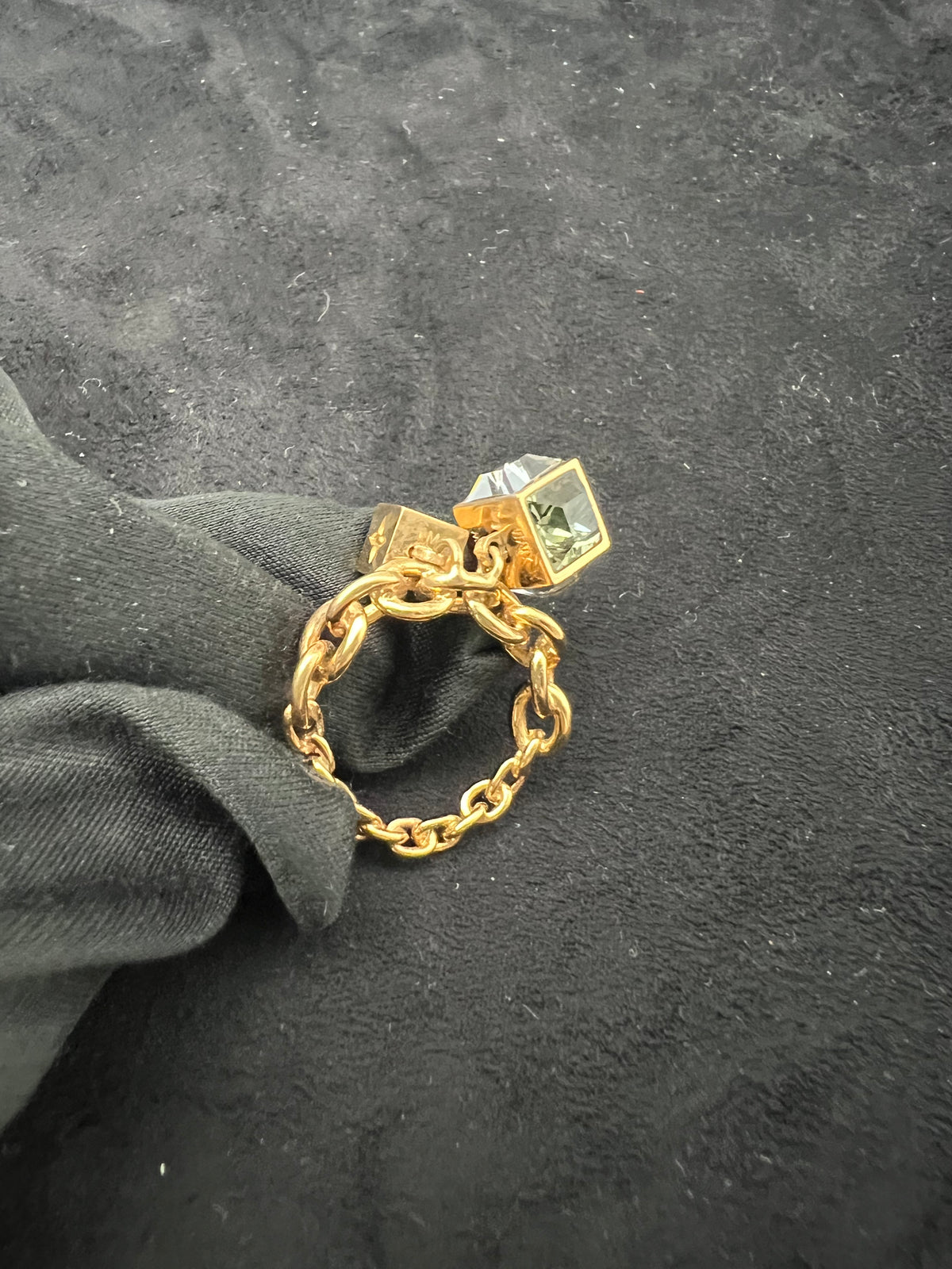 LV Dice Chain Ring (RP002)