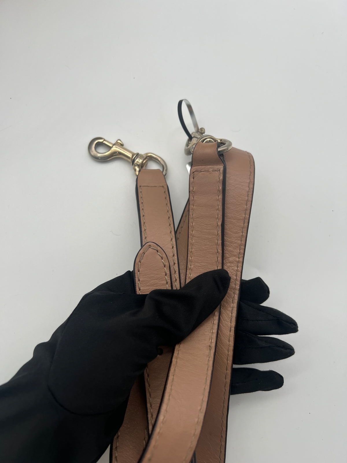 GUCCI Vintage Tote with Pink Leather Part (JS003)