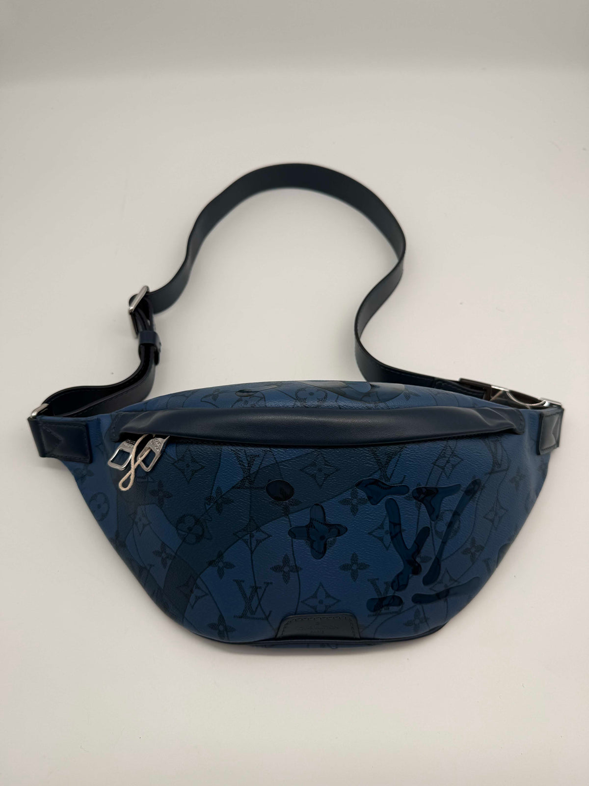 Louis Vuitton Watercolor Collection Blue Belt Bag (MX0022)