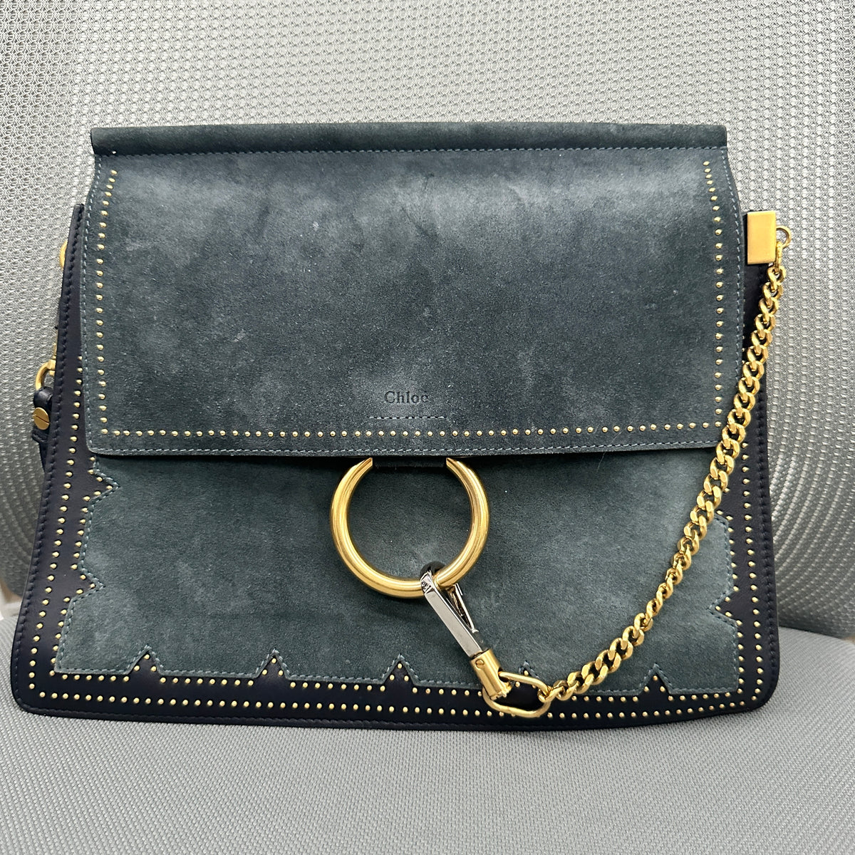 Chloe Suede Crossbody Bag (JS9813)