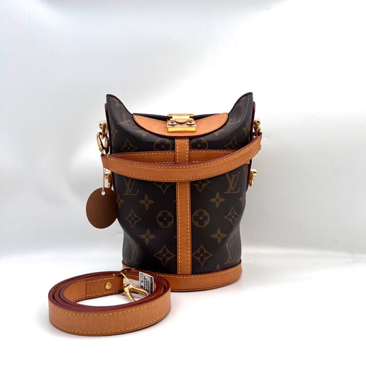 Louis Vuitton Monogram Bucket Bag with Shoulder Strap (LL0066)