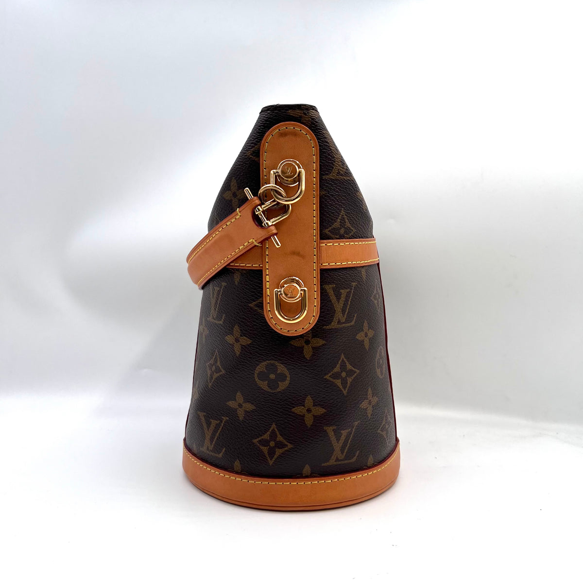 Louis Vuitton Monogram Bucket Bag with Shoulder Strap (LL0066)