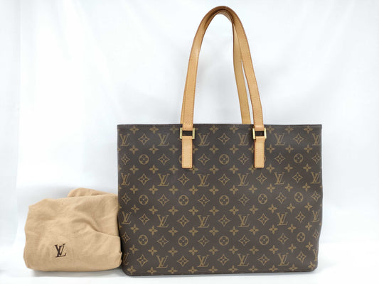Pre-Owned LOUIS VUITTON Luco Monogram Tote Bag EC-0339