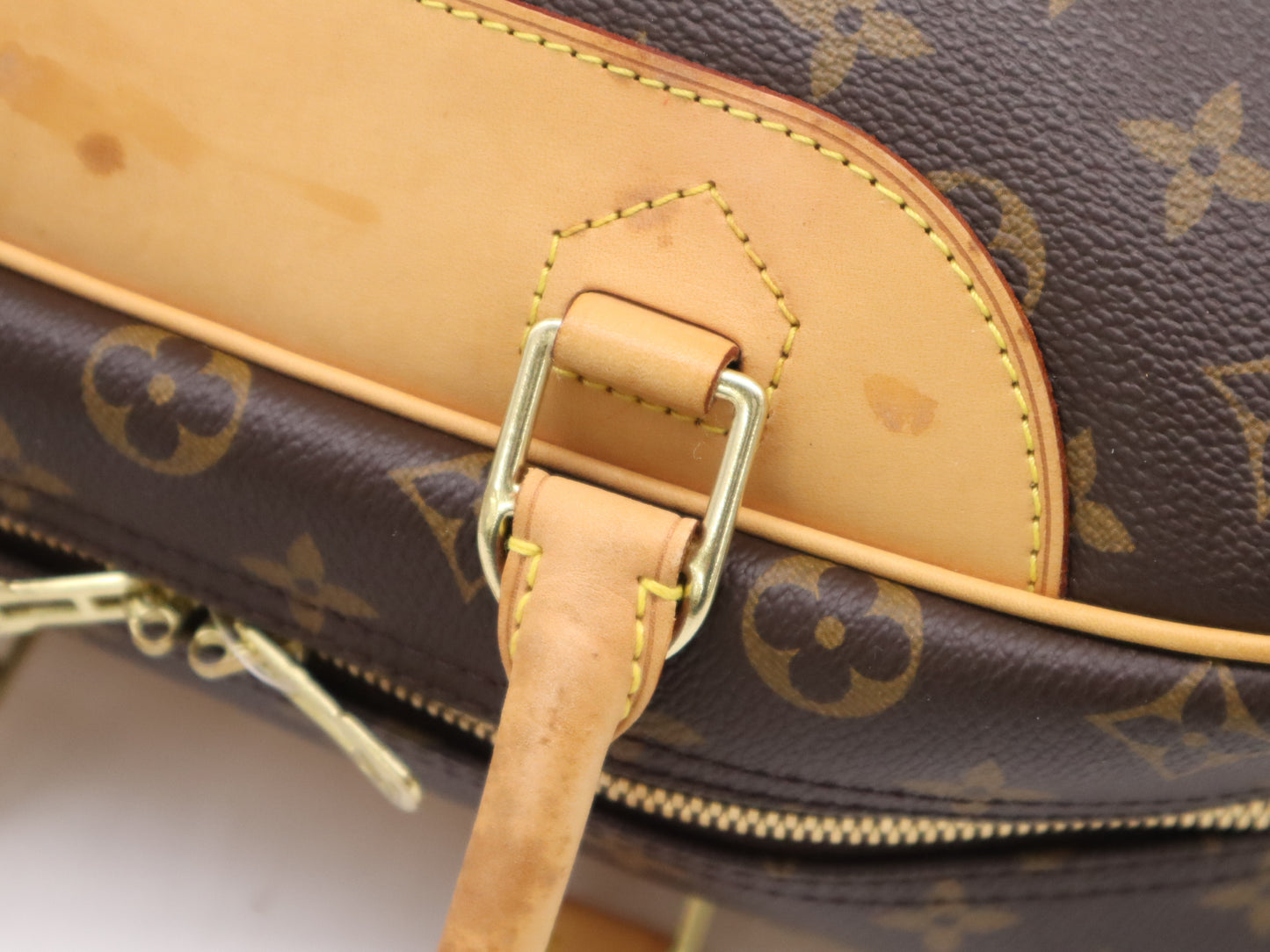 Pre-Owned LOUIS VUITTON Monogram Deauville Handbag EC-0063