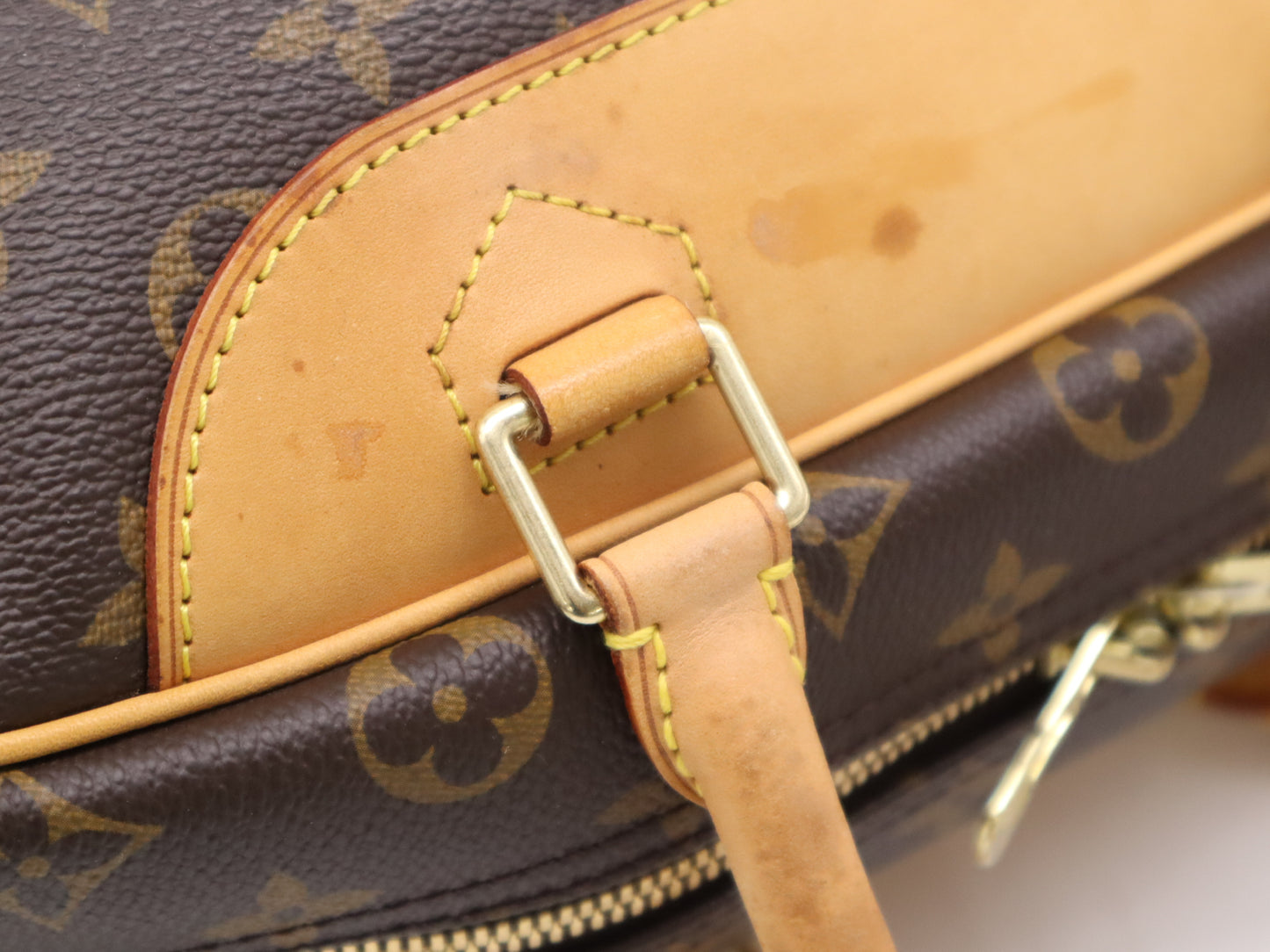 Pre-Owned LOUIS VUITTON Monogram Deauville Handbag EC-0063