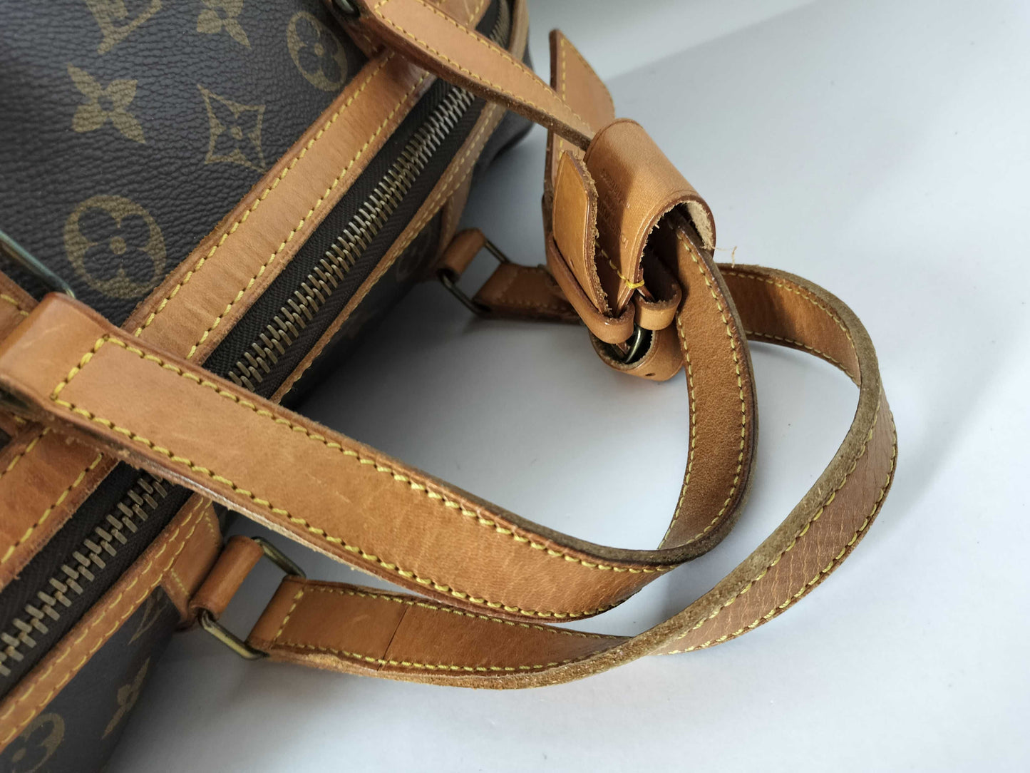 Pre-Owned Louis Vuitton Monogram Sac Souple 35 Duffle Bag EC-0200