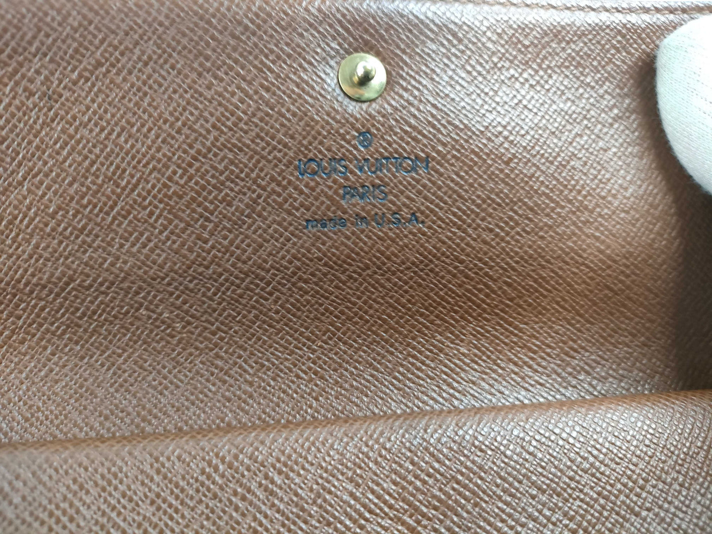 Pre-Owned Louis Vuitton Monogram International Long Wallet EC-0048W