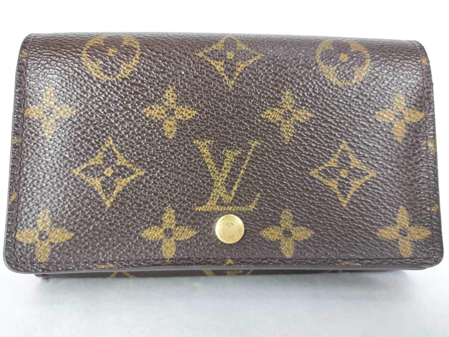 Pre-Owned Louis Vuitton Monogram Porte Monnaie Tresor Wallet EC-0049W
