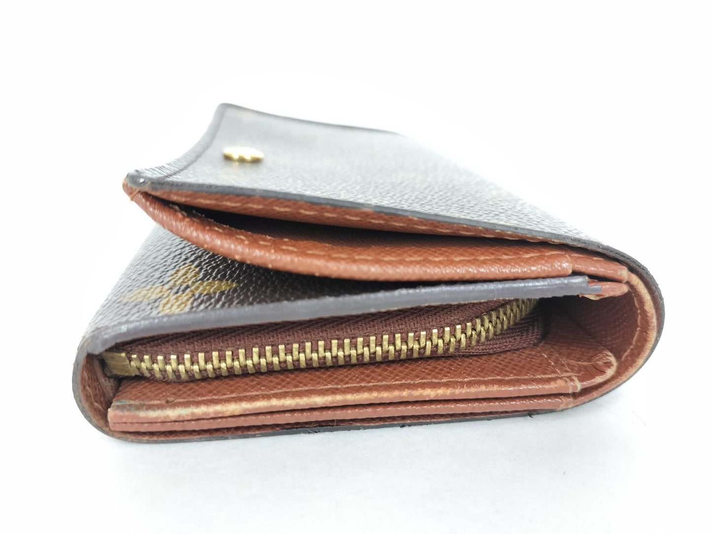 Pre-Owned Louis Vuitton Monogram Porte Monnaie Tresor Wallet EC-0049W