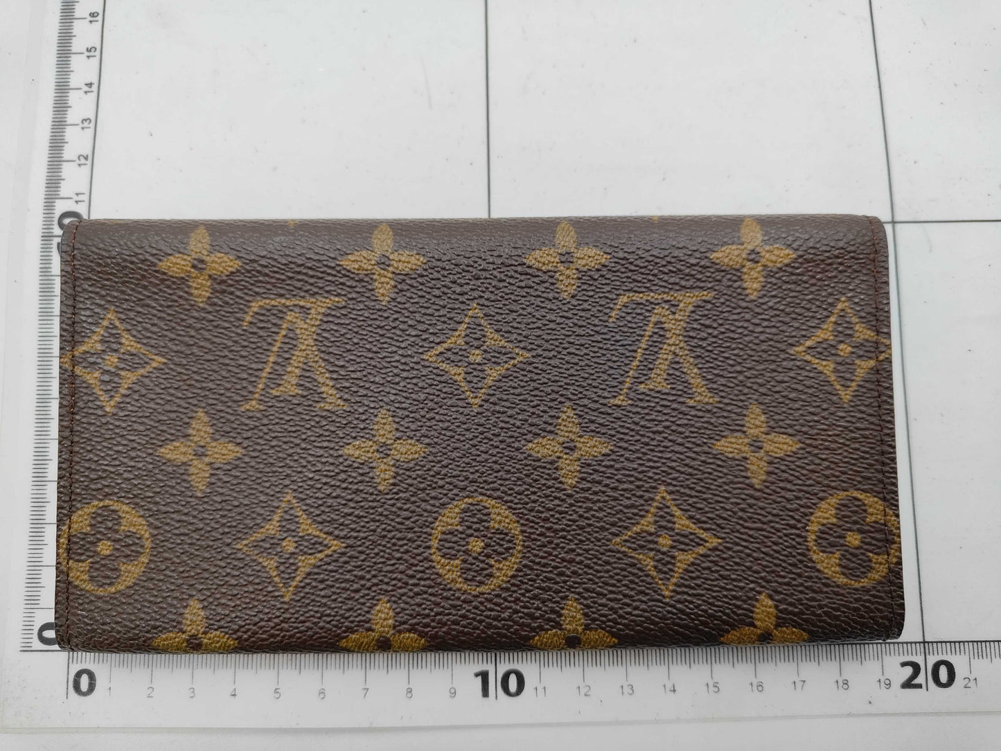Louis Vuitton Monogram Porte Yen Long Clutch Wallet EC-0249