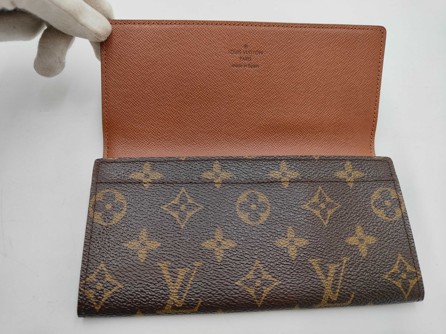 Louis Vuitton Monogram Porte Yen Long Clutch Wallet EC-0249