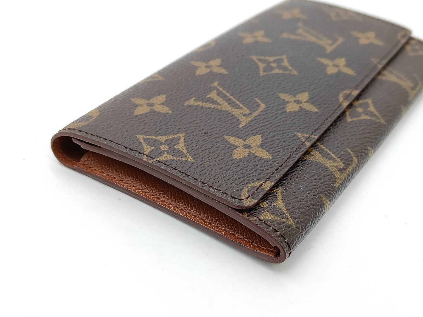 Louis Vuitton Monogram Porte Yen Long Clutch Wallet EC-0249
