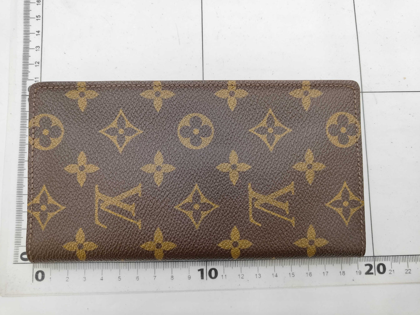 Louis Vuitton Portefeuille Crédit Vertical Long Wallet EC-0348